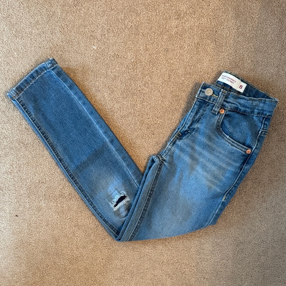 Levi’s Distressed Performance Skinny